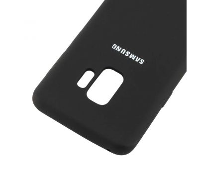 Чохол для Samsung Galaxy S9 (G960) Silky Soft Touch чорний 957747