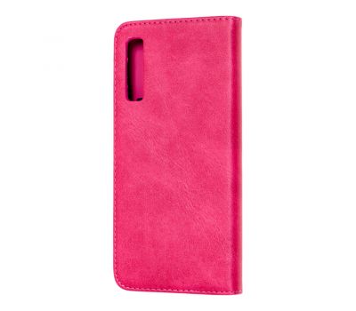 Чохол книжка Samsung Galaxy A7 2018 (A750) Black magnet рожевий 957515