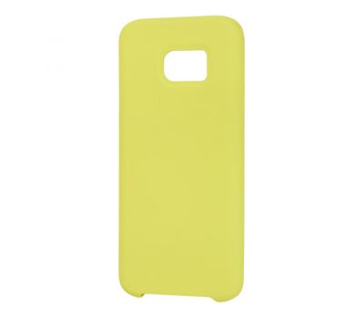 Чохол для Samsung Galaxy S7 Edge (G935) Silicone жовтий
