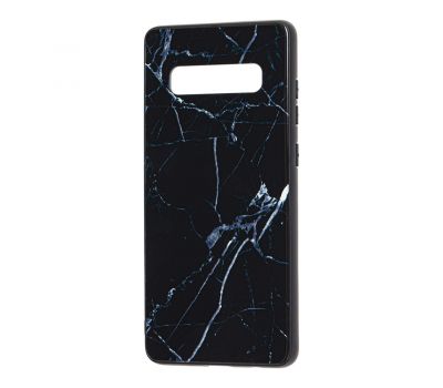 Чохол Samsung Galaxy S10+ (G975) Marble "чорний"
