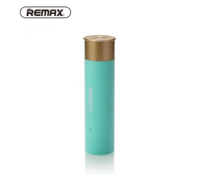 Зовнішній акумулятор Power bank Remax Shell 2500mAh RPL-18 turquoise