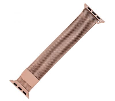 Ремінець для Apple Watch Milanese Loop 42mm / 44mm рожево-золотистий 969118