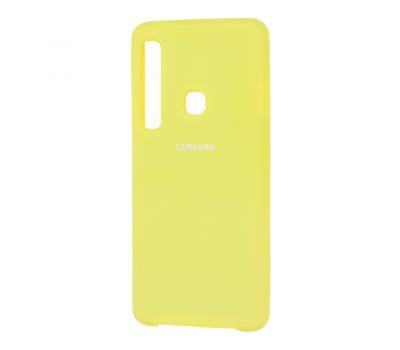 Чохол для Samsung Galaxy A9 2018 (A920) Silky Soft Touch лимонний