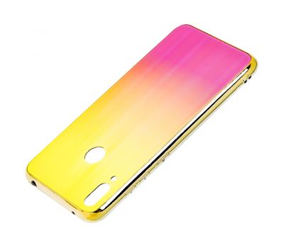 Чохол для Huawei Y7 2019 Aurora glass жовтий 971218