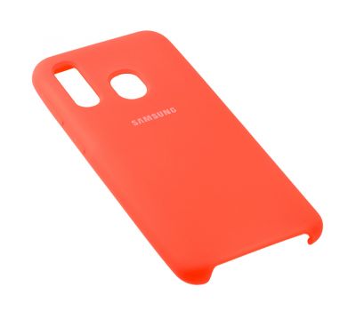 Чохол для Samsung Galaxy A40 (A405) Silky Soft Touch "яскраво-рожевий" 972661