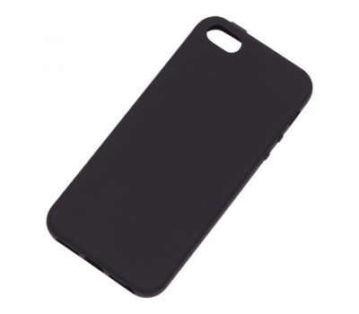 Чохол для iPhone 5 Rock матовий чорний 974462
