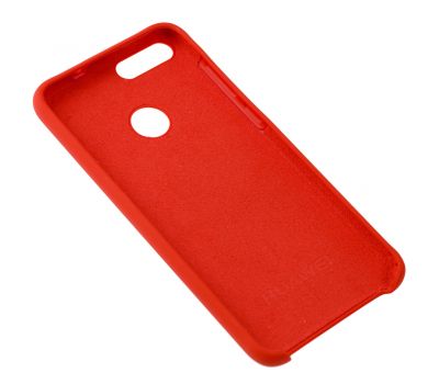 Чохол для Huawei P Smart Silky Soft Touch "червоний" 982659