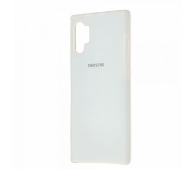 Чохол Samsung Galaxy Note 10+ (N975) Silky Soft Touch "білий"