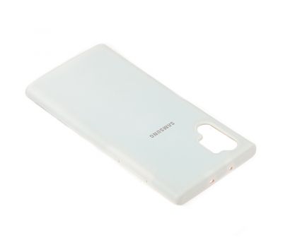 Чохол Samsung Galaxy Note 10+ (N975) Silky Soft Touch "білий" 983962