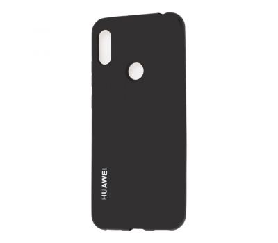 Чохол для Huawei Y6 2019 Silicone cover чорний