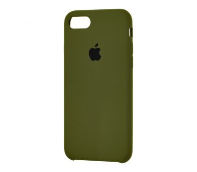 Чохол Silicone для iPhone 7 / 8 / SE20 case army green 986355