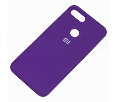 Чохол для Xiaomi Mi 8 Lite Silicone Full фіолетовий 986949