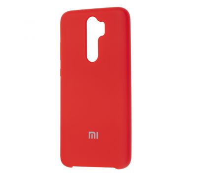 Чохол для Xiaomi Redmi Note 8 Pro Silky Soft Touch "червоний"