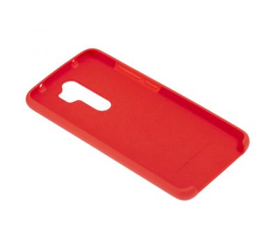 Чохол для Xiaomi Redmi Note 8 Pro Silky Soft Touch "червоний" 990414