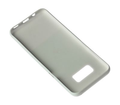 Чохол для Samsung Galaxy S8+ (G955) Leather + Shining сріблястий 991447