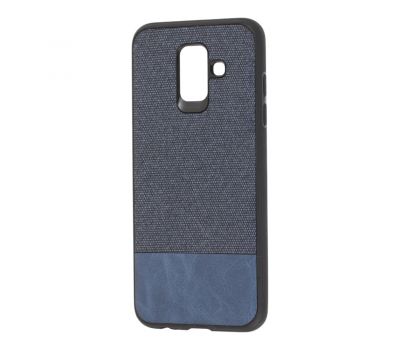Чохол для Samsung Galaxy J6 2018 (J600) Hard Textile сіро блакитний