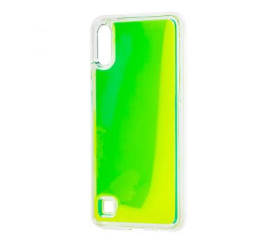 Чохол для Samsung Galaxy A10 (A105) "рідкий пісок" зелений