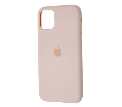 Чохол для iPhone 11 Silicone Full рожевий / pink sand 996917