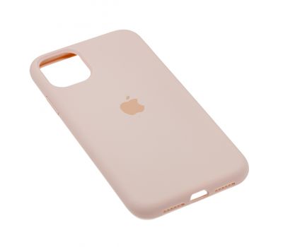 Чохол для iPhone 11 Silicone Full рожевий / pink sand 996918