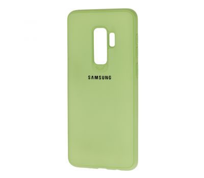 Чохол для Samsung Galaxy S9+ (G965) Logo м'ятний