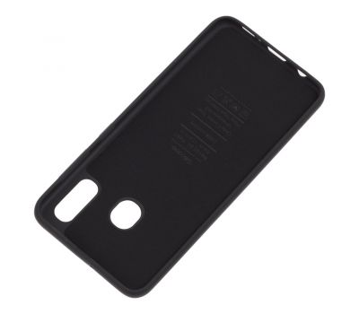 Чохол Samsung Galaxy A20 / A30 Silicone cover чорний 998262