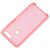 Чохол для Xiaomi Mi 8 Lite Silky Soft Touch "світло-рожевий" 1013413