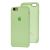 Чорний для iPhone 6 / 6s Silicone case зелений 1014940