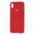 Чохол для Xiaomi Redmi 7A Silicone Full вишневий 1015791