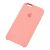 Чохол Silicone для iPhone 6 / 6s case яскраво-рожевий 1024200