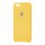 Чохол Silicone для iPhone 6 / 6s case жовтий 1024168