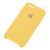 Чохол Silicone для iPhone 6 / 6s case жовтий 1024169