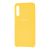 Чохол для Samsung Galaxy A7 2018 (A750) Silky Soft Touch жовтий 1025911