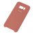 Чохол для Samsung Galaxy S8 Plus (G955) Silky Soft Touch бегонія червона 1025237