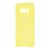 Чохол для Samsung Galaxy S8 (G950) Silky Soft Touch лимонний 1025136