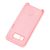 Чохол для Samsung Galaxy S8 (G950) Silky Soft Touch світло-рожевий 1025150