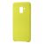 Чохол для Samsung Galaxy A8+ 2018 (A730) Silicone жовтий 1027122