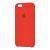 Чохол Silicone для iPhone 6 / 6s case червоний 1030268