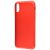 Чохол для iPhone X / Xs Soft matt червоний 1035887
