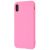 Чохол для iPhone X / Xs Matte рожевий 1035850