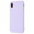 Чохол для iPhone X Matte фіолетовий 1035849