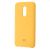Чохол для Xiaomi Redmi 5 Plus Silky Soft Touch жовтий 1036856