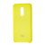 Чохол для Xiaomi Redmi 5 Silky Soft Touch лимонний 1036904