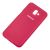 Чохол для Samsung Galaxy J6+ 2018 (J610) Silicone Full рожево-червоний 1037287