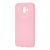 Чохол для Samsung Galaxy J6+ 2018 (J610) Silicone Full світло-рожевий 1037289