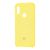 Чохол для Xiaomi Redmi Note 6 Pro Silky Soft Touch "лимонний" 1037062