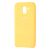 Чохол для Samsung Galaxy J6 2018 (J600) Silky жовтий 1037376