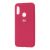 Чохол для Xiaomi Redmi Note 6 Pro Silicone Full рожево-червоний 1037029