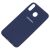 Чохол для Samsung Galaxy M20 (M205) Silicone cover синій 1039154