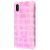 Чохол Tinsel для iPhone X / Xs рожевий 1040620