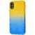 Чохол Gradient Gelin для iPhone X / Xs case жовто-синій 1040452